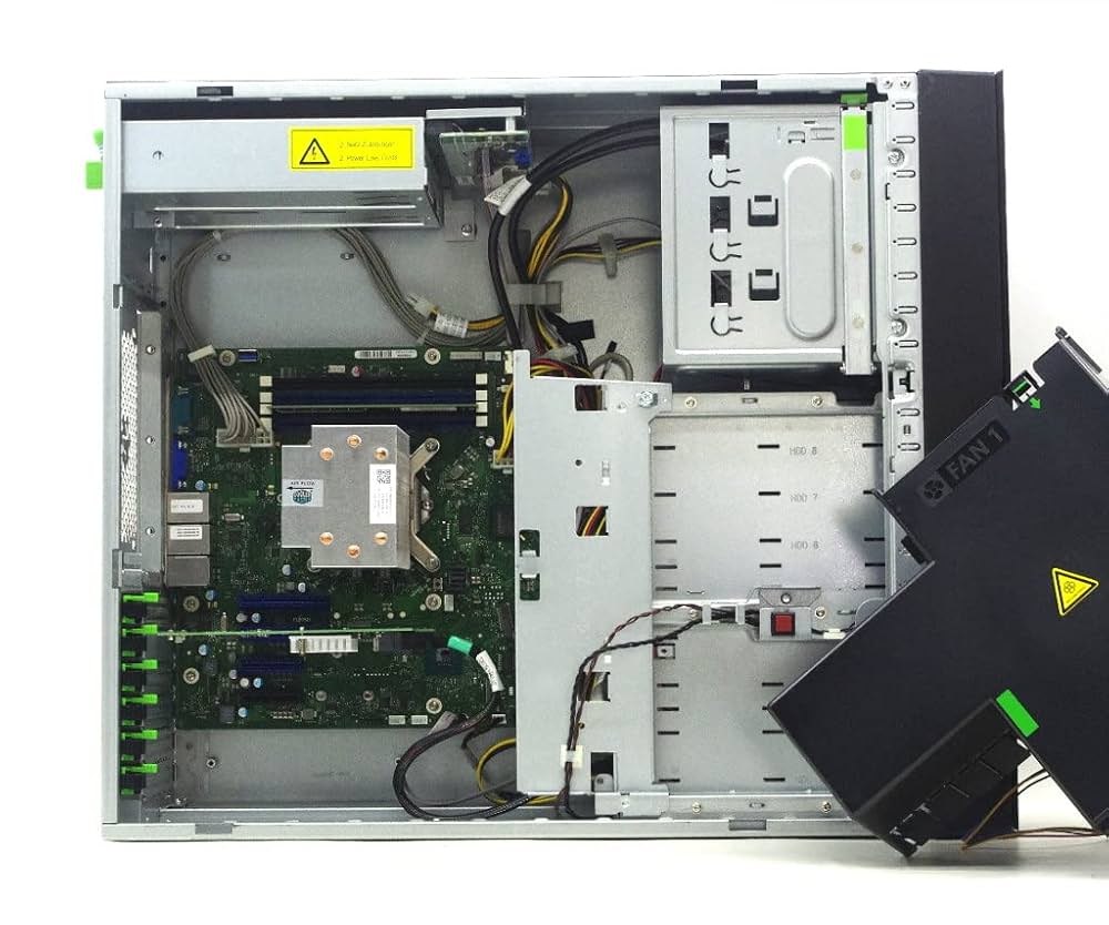 富士通Server PRIMERGY TX1330 M4 Xeon E-2124 富士通 PRIMERGY TX1330 M4 Xeon E-2124 3.3GHz 8GB 500GBx2台